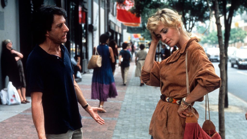 Dustin Hoffman and Jessica Lange, Tootsie, 1982