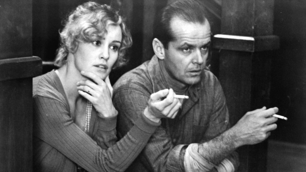 Jessica Lange and Jack Nicholson, The Postman Always Rings Twice, 1981