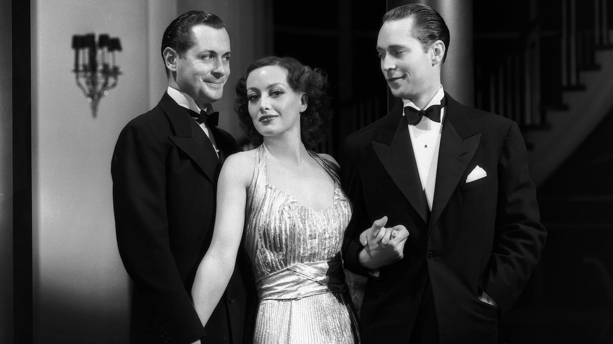 Robert Montgomery, Joan Crawford  and Franchot Tone in No More Ladies, 1935