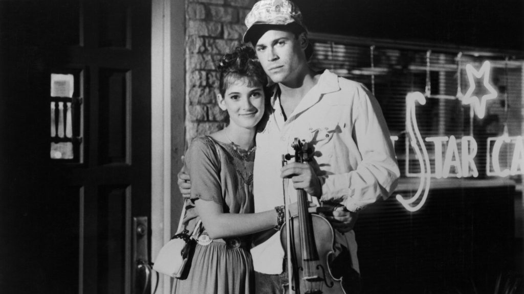 Winona Ryder and Rob Lowe, Square Dance, 1987