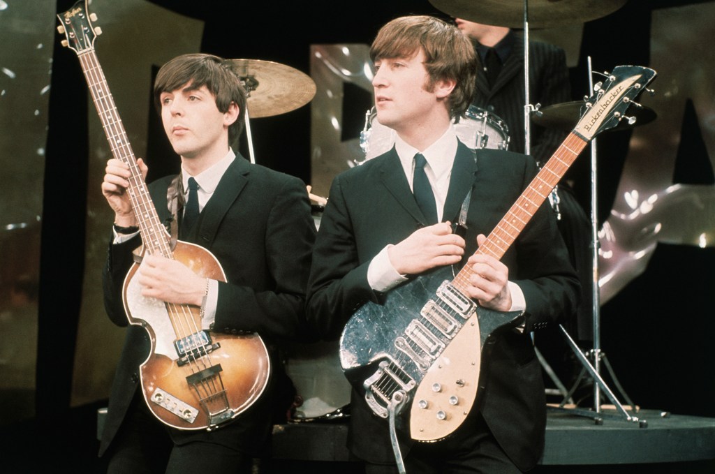 Beatles Paul McCartney and John Lennon in 1964