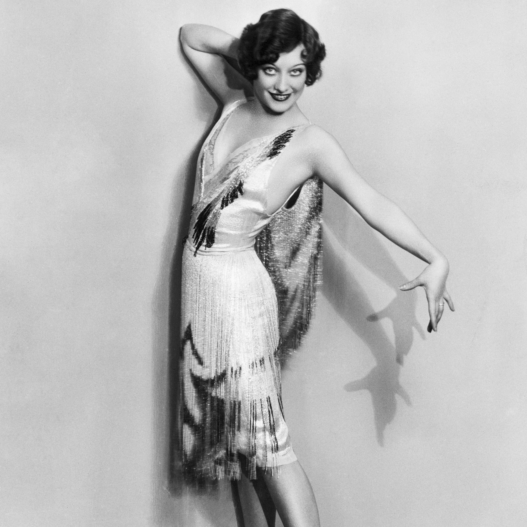 Joan Crawford in her flapper attire, 1920s