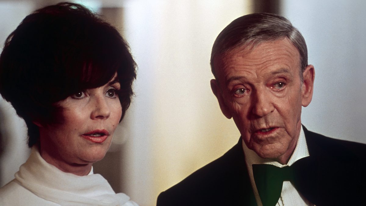 Jennifer Jones and Fres Astaire, The Towering Inferno, 1974