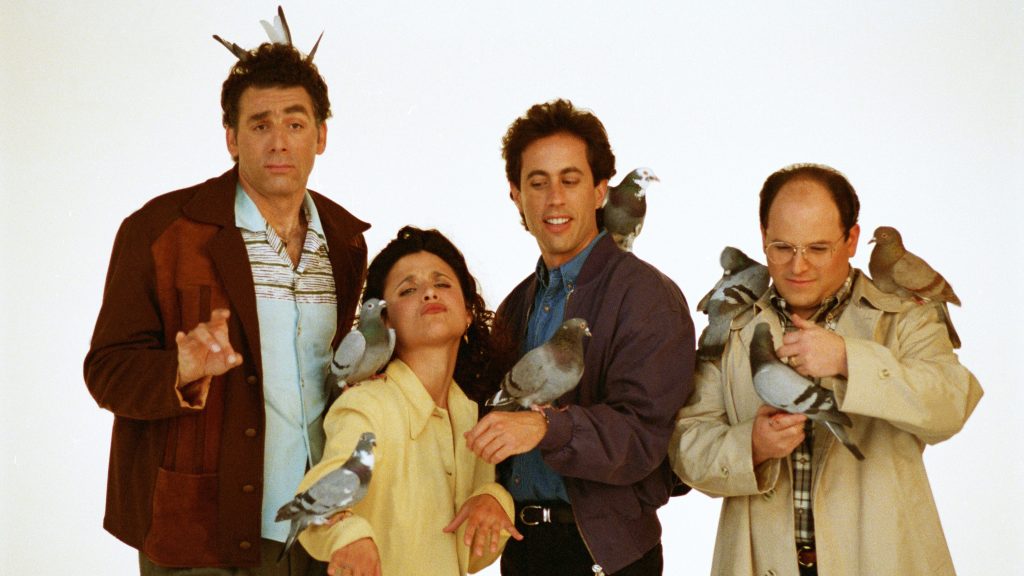 The cast of 'Seinfeld', 1993 