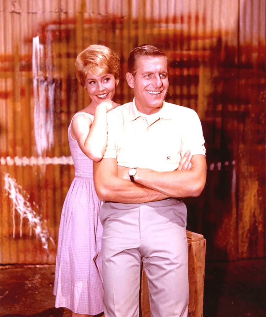 Maggie Pierce and Jerry Van Dyke