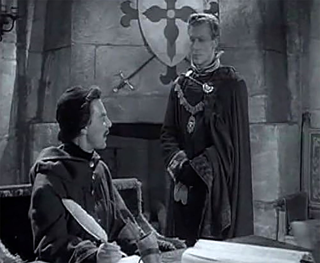 Edward Mulhare in The Adventures of Robin Hood