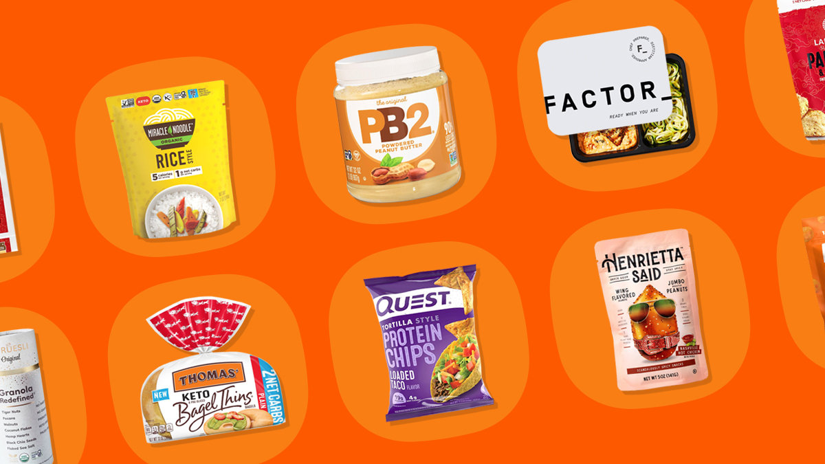 Low-carb foods from various brands that can help you cut back on carbs!