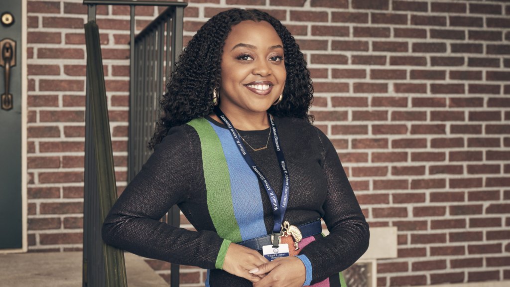 Quinta Brunson as Janine, Abbott Elementary, 2024