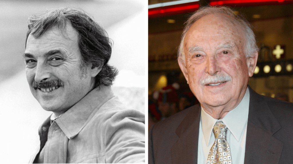 Bill Macy Left: 1980; Right: 2004