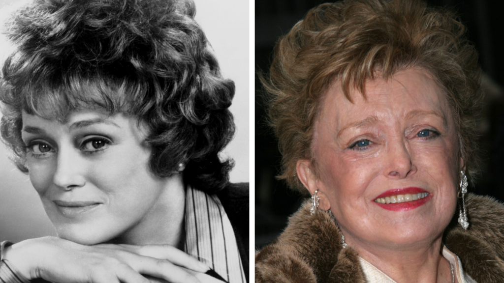 Rue McClanahan Left: 1977; Right: 2005