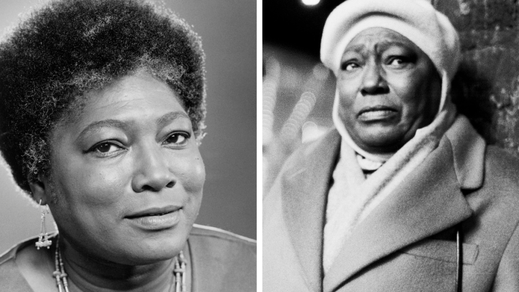 Esther Rolle Left: 1977; Right: 1990