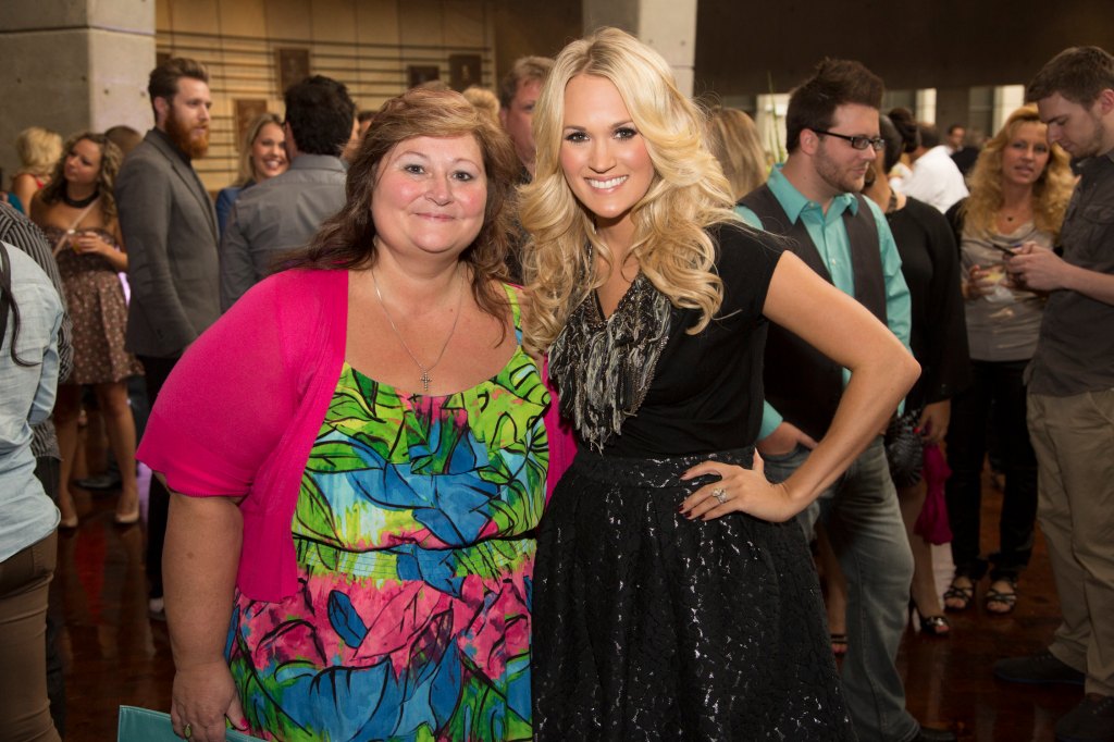 Deborah and Carrie Underwood