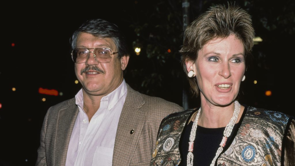 Alex Karras and Susan Clark, 1980