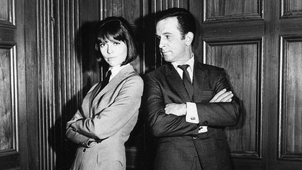 Original Get Smart cast: Don Adams and Barbara Feldon, 1970