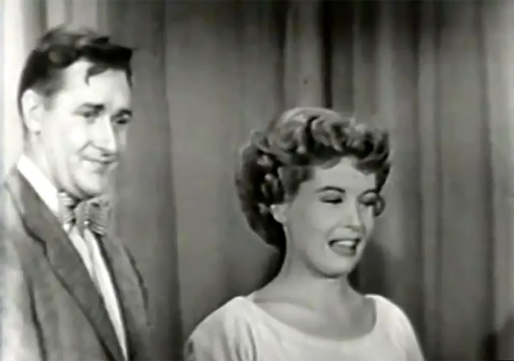 A moment from the TV version of The Alan Young Show, 