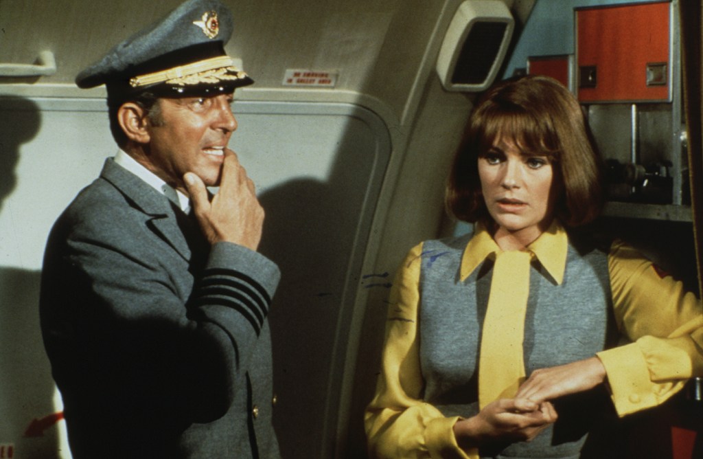 Dean Martin and Jacqueline Bisset in 1970's Airport