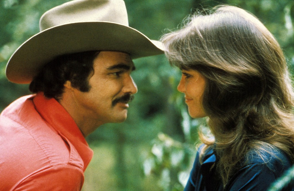 Burt Reynolds and Sally Field in 1977's Smokey and the Bandit
