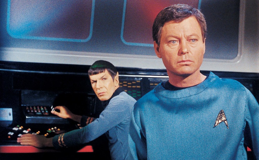 Spock and McCoy, 1966