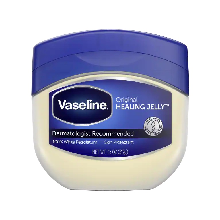 Vaseline Original Healing Jelly, one of the celebrity favorite drugstore beauty products
