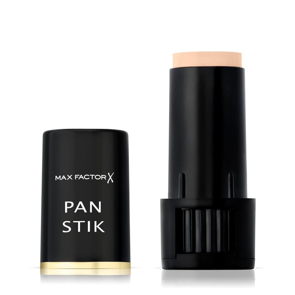 Max Factor Pan Stik Foundation in True Beige, one of the celebrity favorite drugstore beauty products