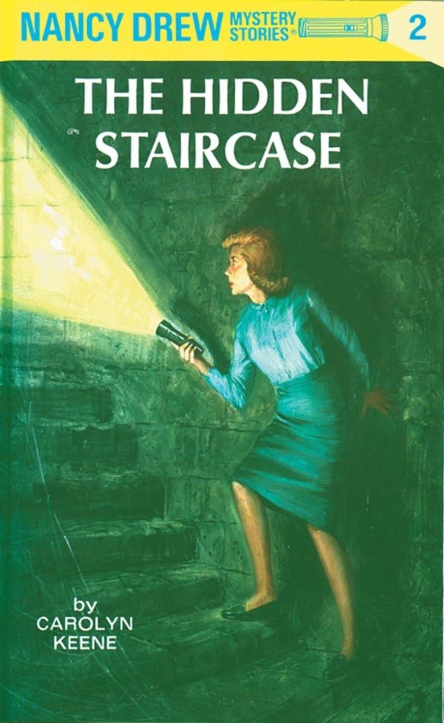 Nancy Drew and the Hidden Staircase by Carolyn Keene (best mystery books) 
