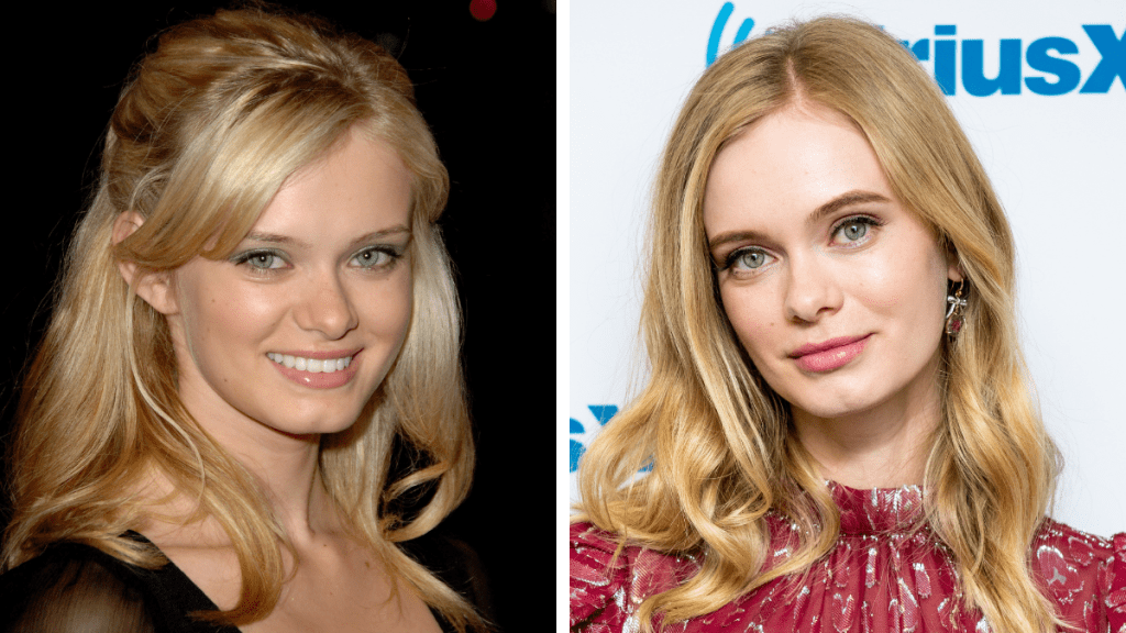 Sara Paxton in 2006 and 2018