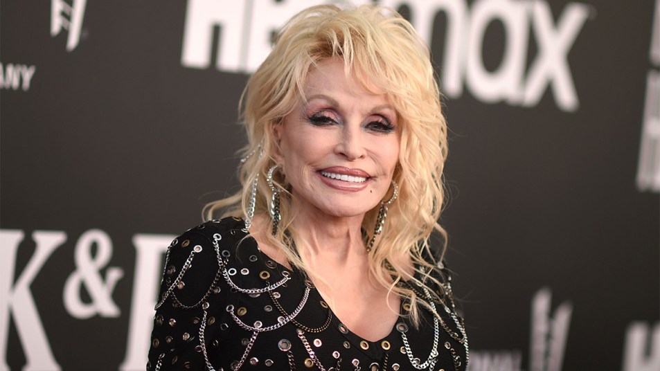 Dolly Parton at the Rock & Roll Hall of Fame Induction Ceremony