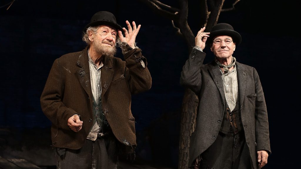 Ian McKellen and Patrick, Waiting For Godot, 2013