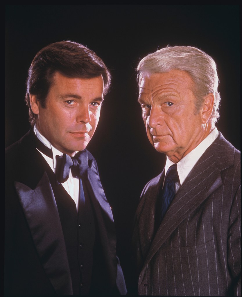 Robert Wagner and Eddie Albert in Switch, 1975