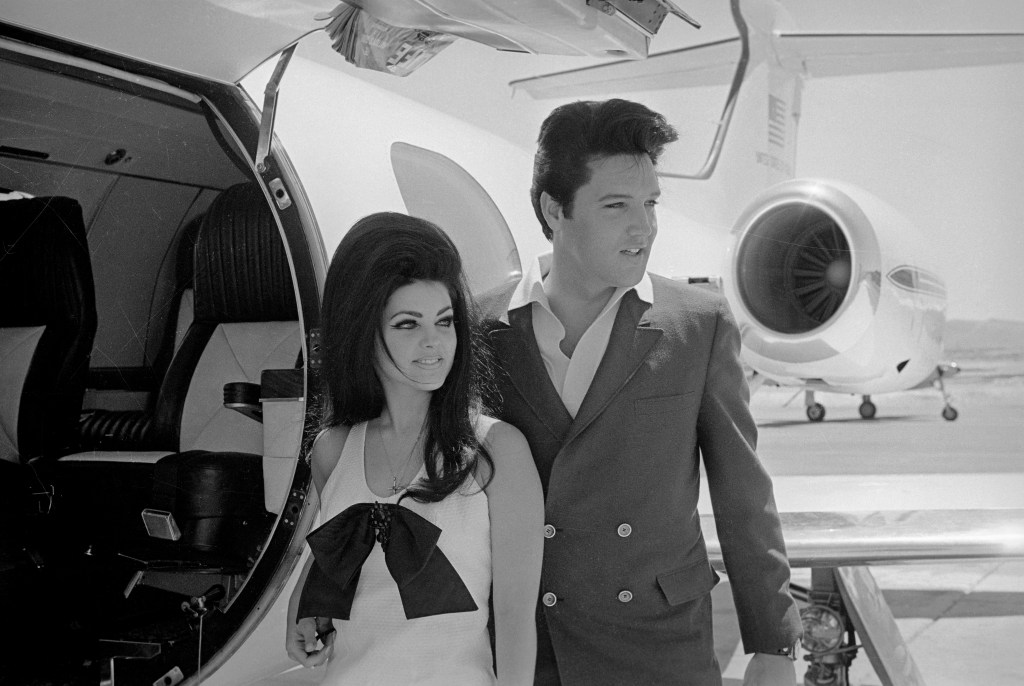 Elvis and Priscilla Presley,  1967