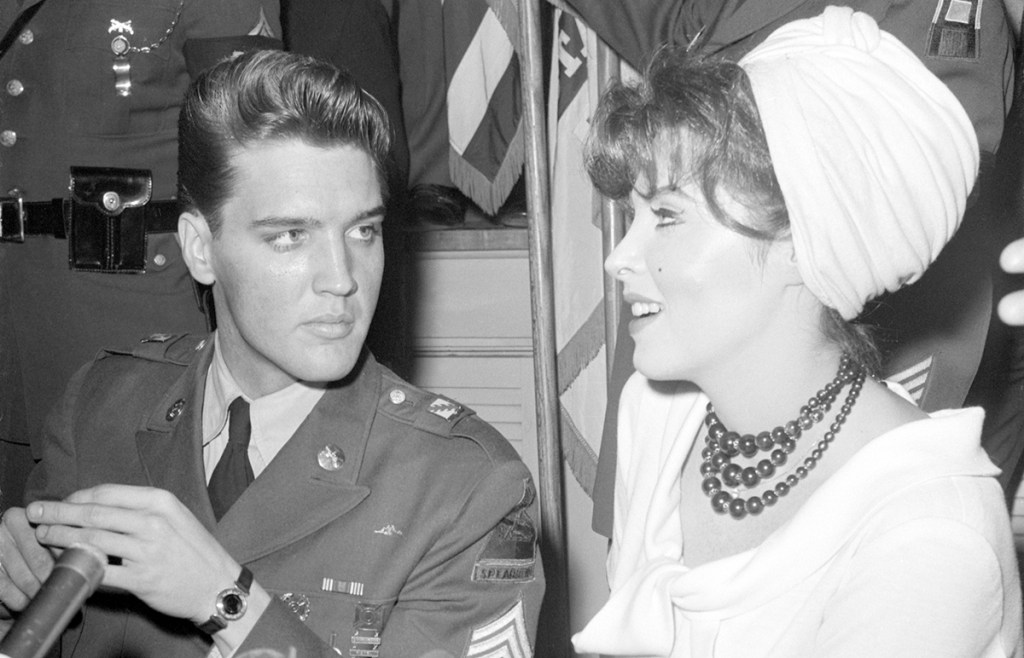 Elvis Presley and Tina Louise, 1960