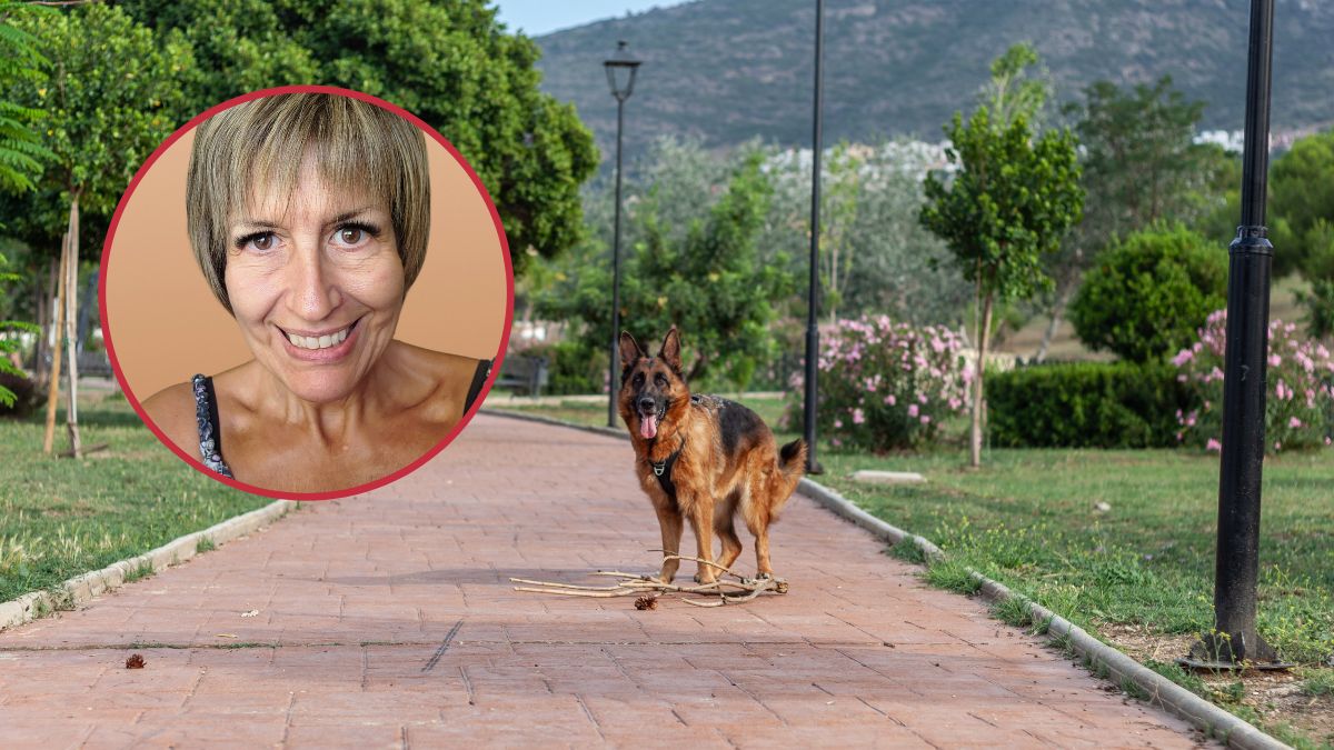 Guardian Angel dog protects woman and daughter