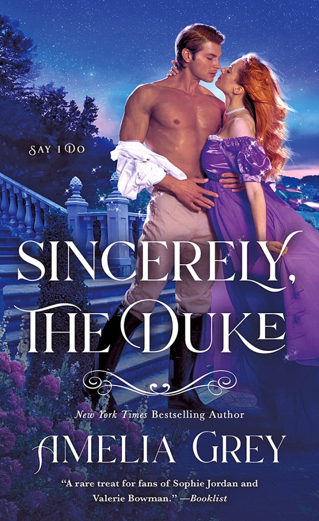Sincerely, the Duke by Amelia Grey (WW Book Club) 