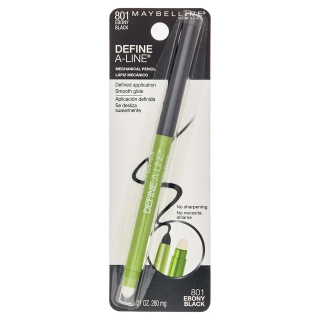 Maybelline Define-a-Line Eyeliner, one of the celebrity favorite drugstore beauty products