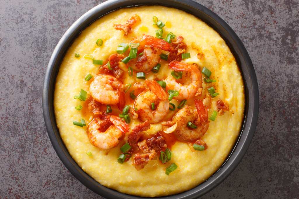Shrimp and stone ground grits