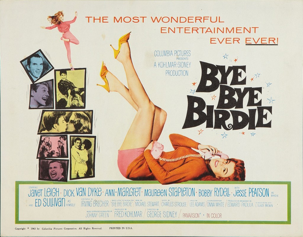 Movie poster for Bye Bye Birdie, 1963