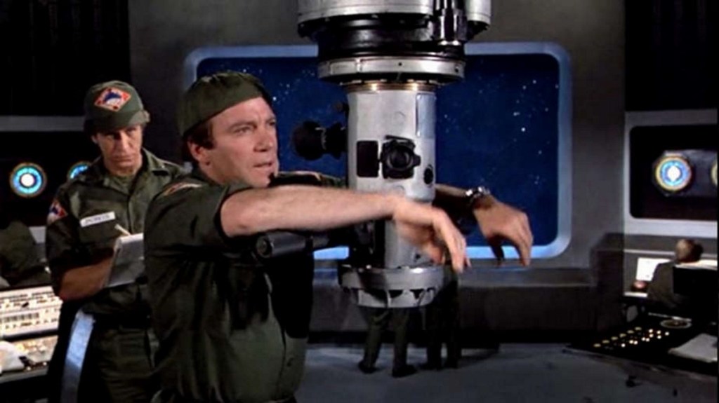 William Shatner in 1982's Airplane II: The Sequel