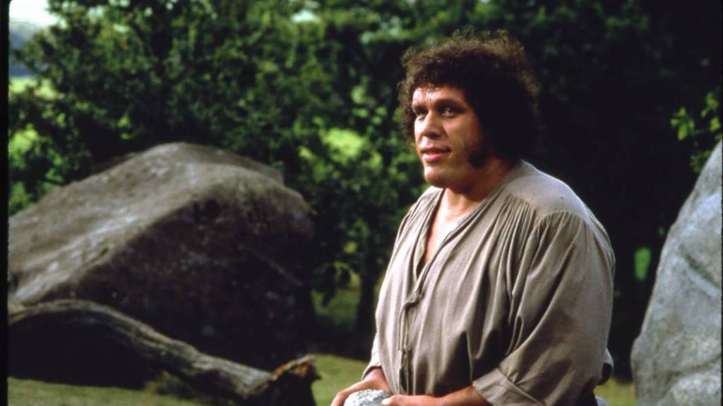 Andre the Giant as Fezzik in the Princess Bride Cast
