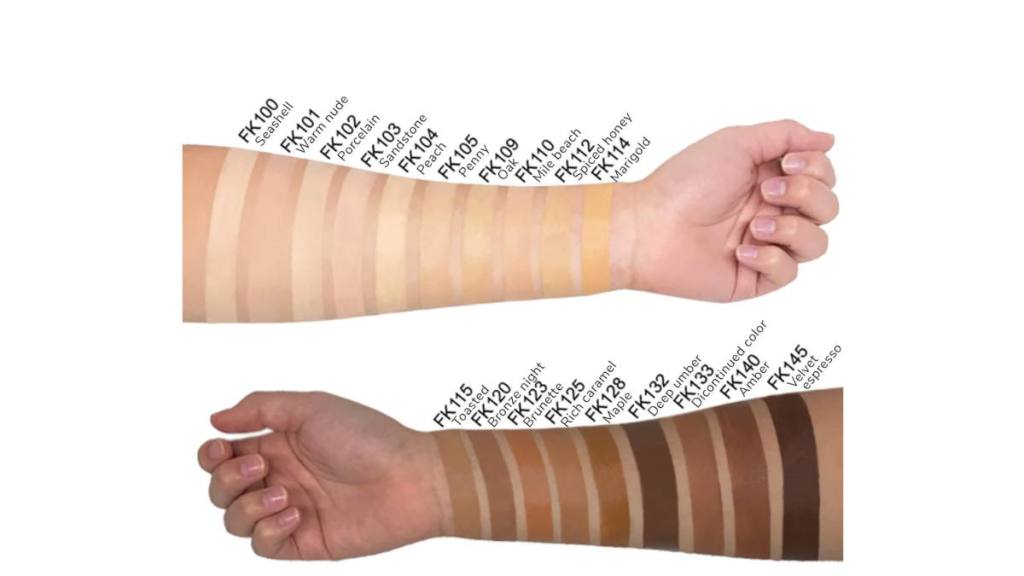 Arms showcasing how to choose a foundation shade