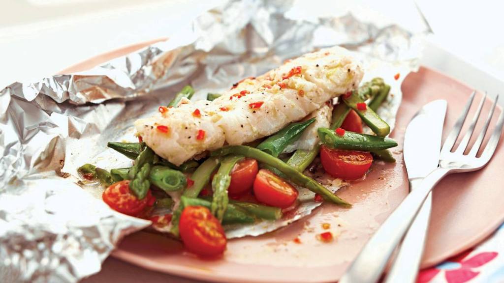 Dr. Haver weight loss: Dinner idea: Fish in a packet