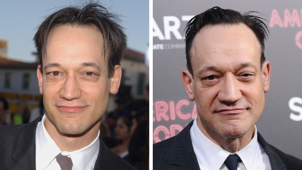 Ted Raimi in 2002 and 2017