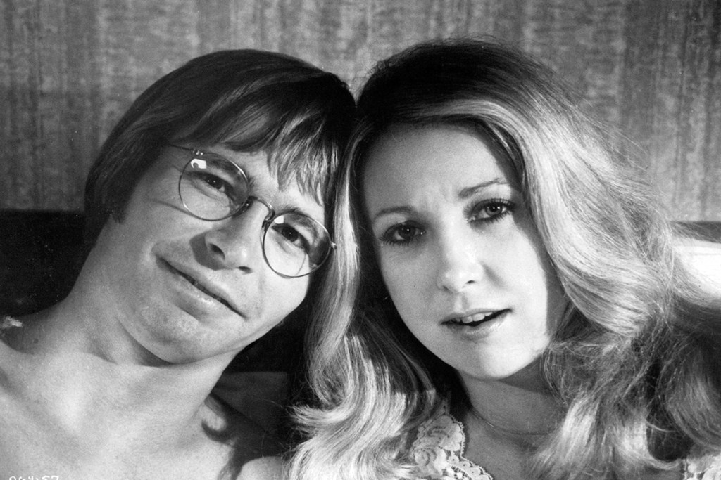 John Denver and Teri Garr in publicity portrait for the film 'Oh, God!', 1977