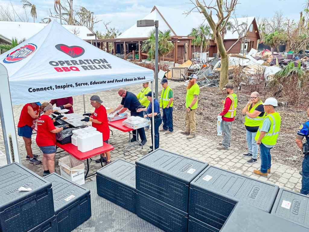 Thousands have been fed through Operation BBQ Relief
