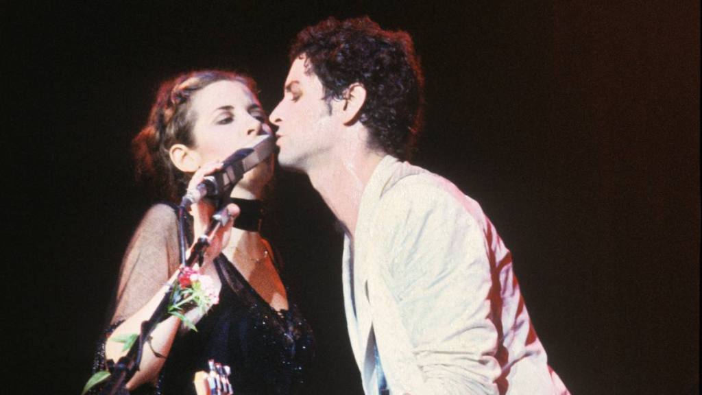 The singer and Lindsey Buckingham in 1980
