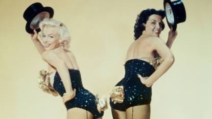 Marilyn Monroe and Jane Russell (1953)