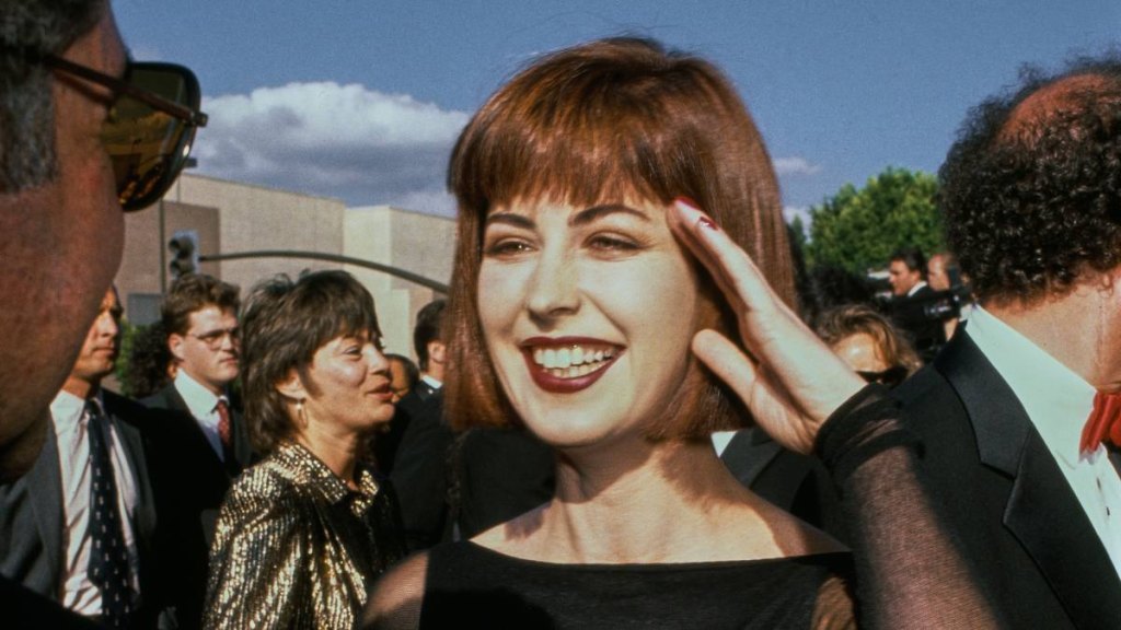 Dana Delany smiling