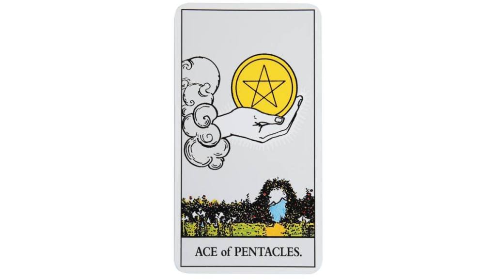 Ace of pentacles (career tarot spread)