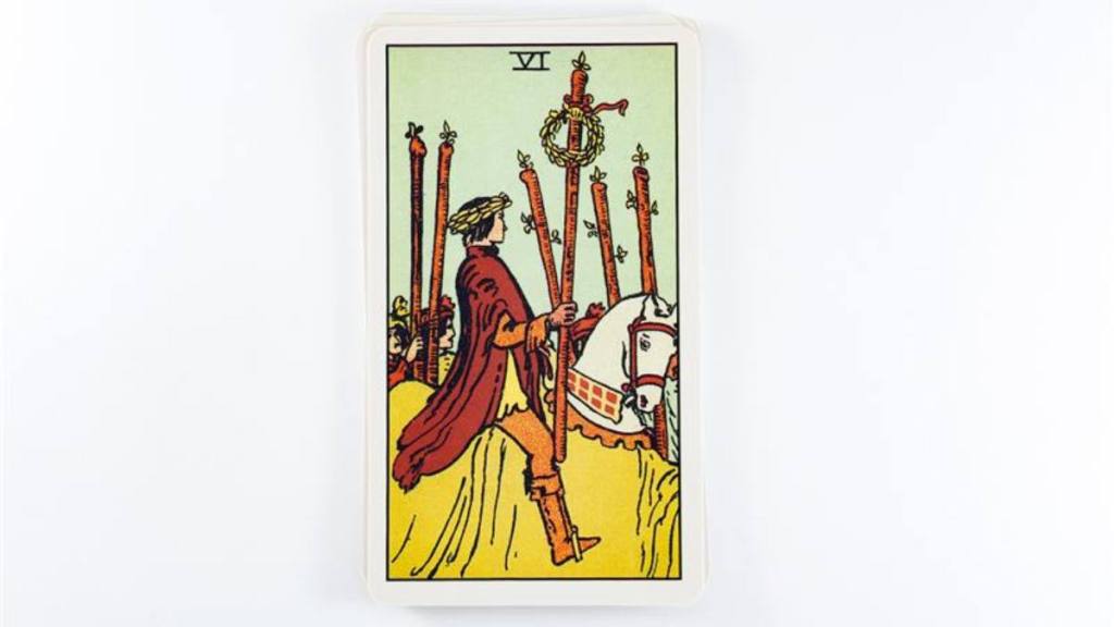 The six of wands tarot card (Relationship tarot spread)