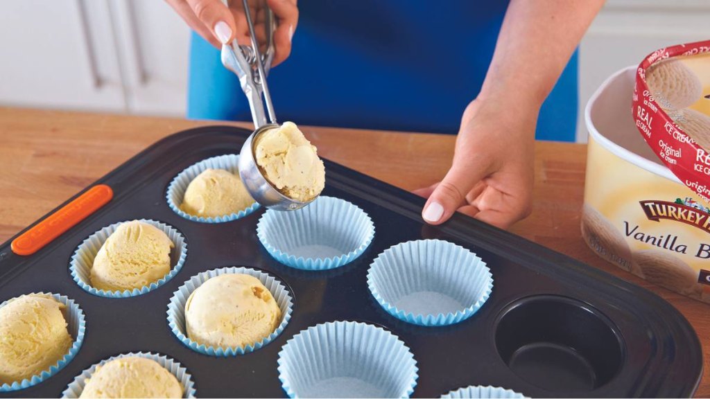 Babs BBQ tips: Serve ice cream in seconds using cupcake liners