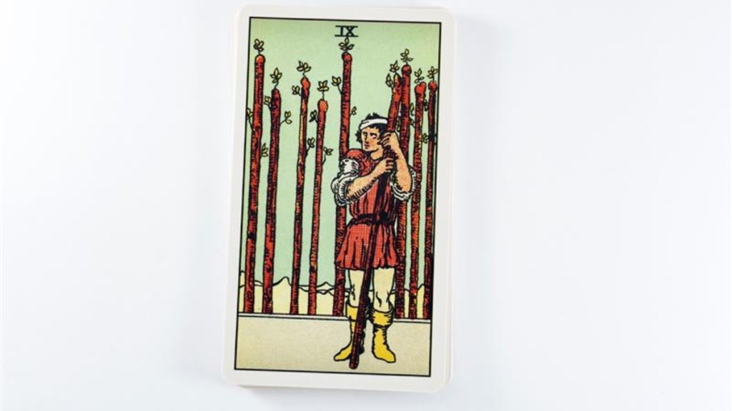 June 2024 tarotscope for Scorpio: Nine of Wands